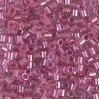 Miyuki delica beads 8/0 - Sparkling rose lined crystal DBL-902